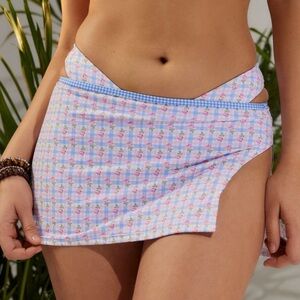 TRADE DO NOT BUY Marly Floral Mini Skirt Cover Up